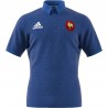 Maillot Rugby Supporteur France Manches courtes 2018 / adidas