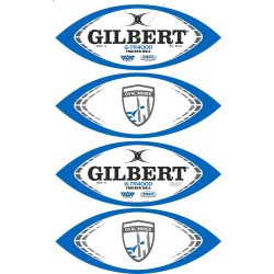 Ballons de rugby personnalisés / Gilbert