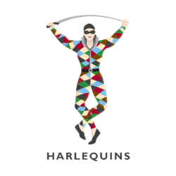 Maillot Rugby  Third Harlequins 2017-2018 / Adidas