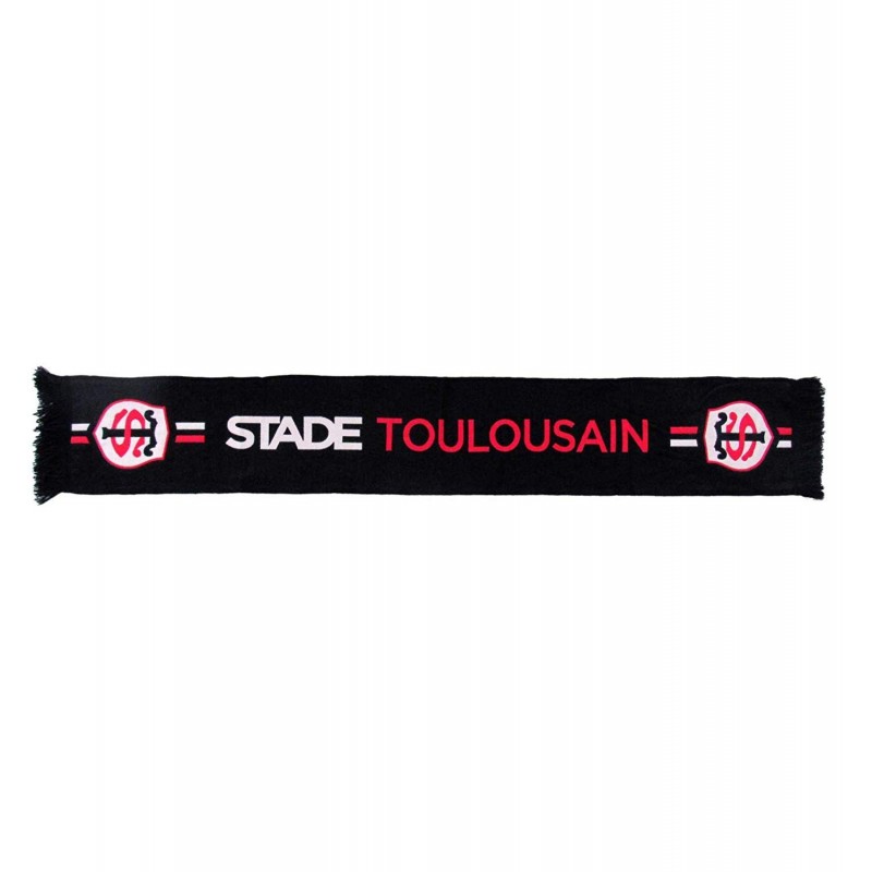 Echarpe Noire et Rouge Toulouse Rugby / Stade Toulousain