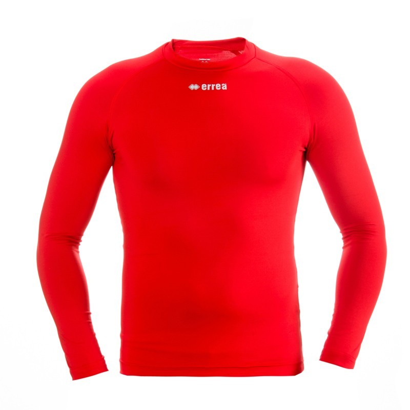 Camiseta térmica de manga larga en color rojo