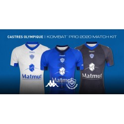 Maillot Rugby Home Castres Olympique Adulte 2020 / Kappa