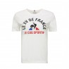 T-shirt Rugby Femme Fan FFR Blanc / Le Coq Sportif