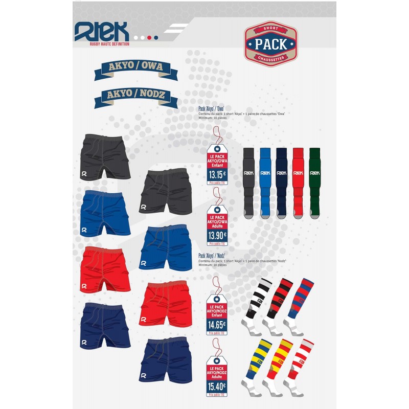 Pack Maillot-Short-Chaussettes Neneh / ForceXV