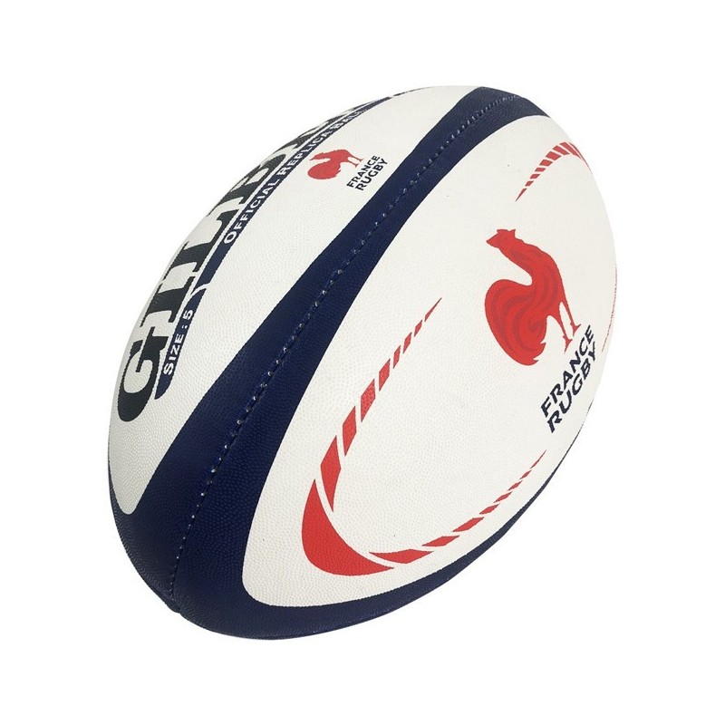 Ballon rugby XV de France vintage - Ben & Flo