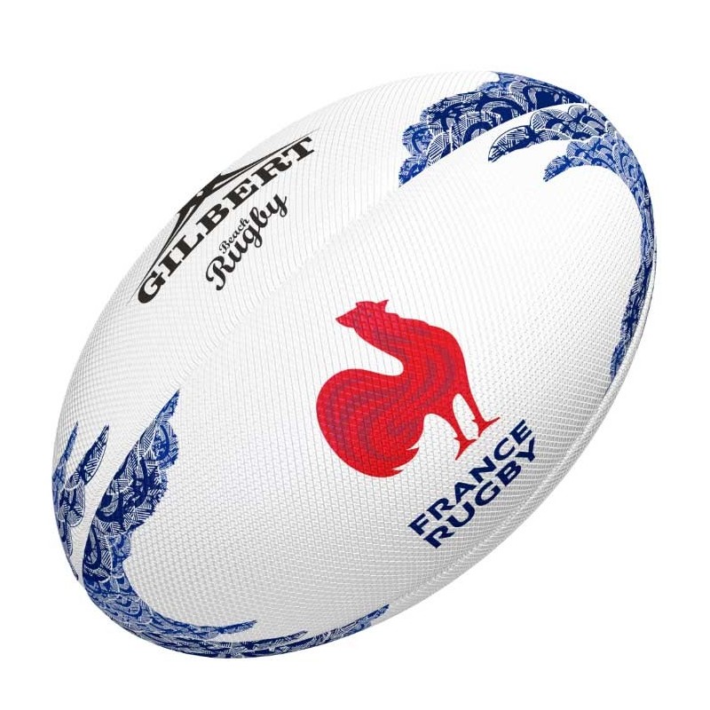 Ballon rugby XV de France vintage - Ben & Flo