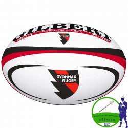 Ballon Rugby Replica Oyonnax / Gilbert 