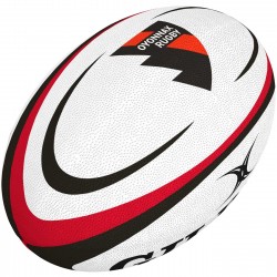 Ballon Rugby supporteur US Oyonnax T5 / Gilbert