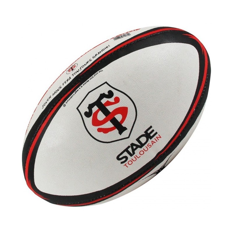 Ballon de rugby replica Gilbert du Stade Toulousain en  Taille 2