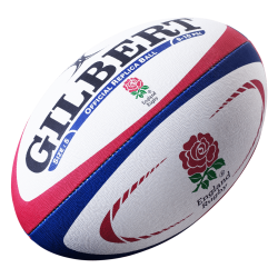 Ballon Rugby Replica Gilbert de l'Angleterre  T4 etT5 