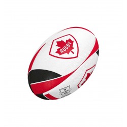 Ballon de rugby replica Gilbert du Canada taille 5