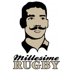 Polo manches courtes tricolore 2021 / Millésime Rugby