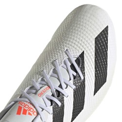 Chaussures rugby moulées Adizero RS7 blanches Adidas