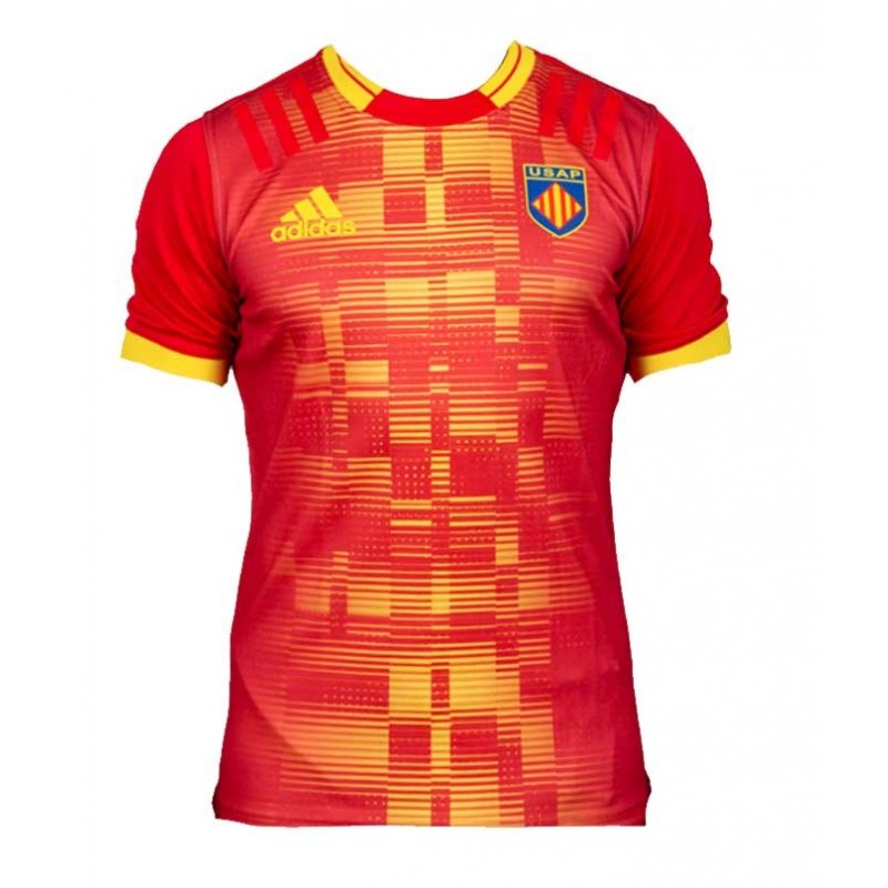 mineral Si Triturado Camiseta Rugby AWAY Perpignan 2021-2022 / adidas