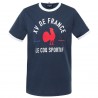 Tshirt Rugby Fitness Rouge FFR / Le Coq Sportif