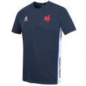 T-shirt Rugby enfant Fan FFR Marine 2022 Le Coq Sportif