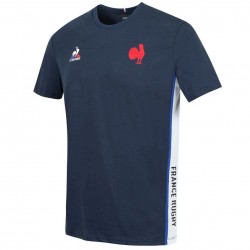 T-shirt Rugby Enfant Fan FFR Marine / Le Coq Sportif