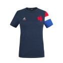 T-shirt de présentation FFR pour femme 2022 Le Coq Sportif