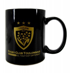 Mug Noir et or Rugby Toulon  RCT