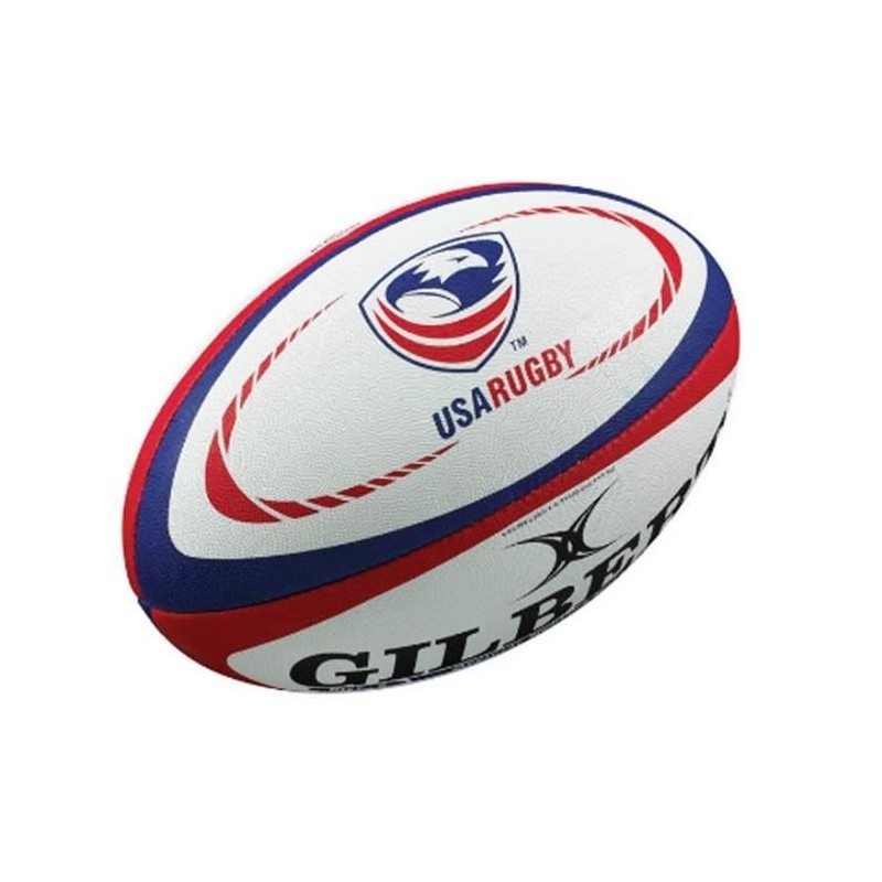 Mini Ballon Rugby Replica USA Etats Unis Gilbert