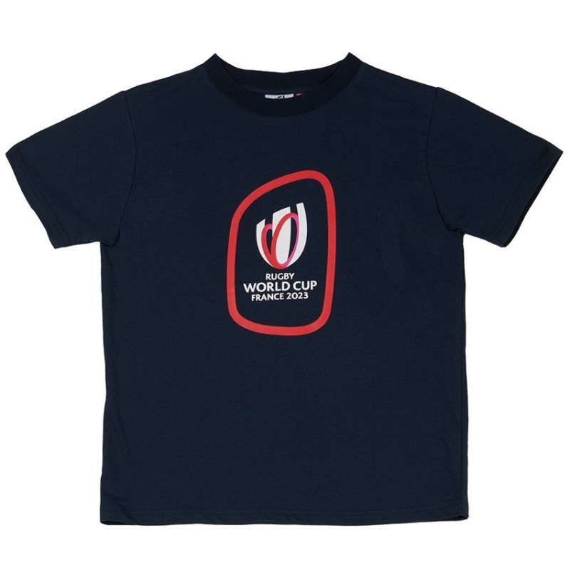 T-shirt logo marine enfant RWC 2023