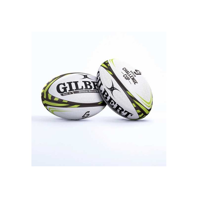 Ballon Rugby Replica Challenge Cup T1 et T5 Gilbert
