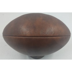 Ballon rugby en cuir avec lacets Taille 5 Millésime Rugby