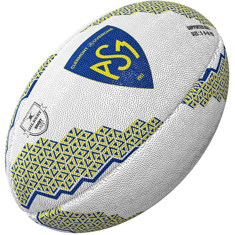 Ballon Rugby Supporteur Clermont taille 5 Gilbert 
