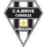 polo de rugby a rayas para adultos  / CA Brive Corrèze