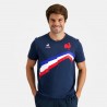 T-shirt Rugby Fan FFR Marine / Le Coq Sportif