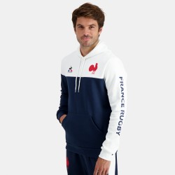 Sweat hoody France Rugby Adulte 2023 Le Coq Sportif