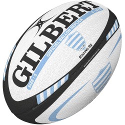 Ballon Rugby Replica Racing Taille 5 Gilbert