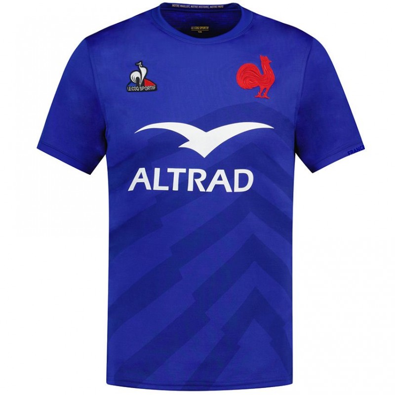 Camiseta Francia azul niño 2022-2023 / Le Coq Sportif