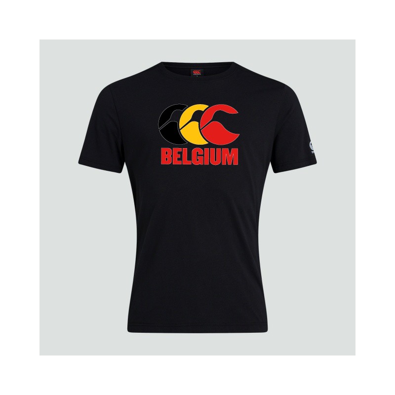 Tshirt Rugby enfant-adulte Belgique Rugby Canterbury