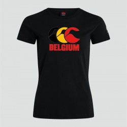 Camiseta Belgica rugby para mujeres / Canterbury