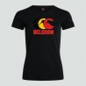 TSHIRT RUGBY FEMME BELGIQUE RUGBY / CANTERBURY
