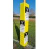 Housses Personnalisées pour Protection de Poteaux Rugby 30*30*200 cm