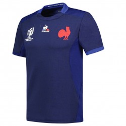 France Rugby World Cup 2023 Kids Home Rugby Shirt Le Coq Sportif