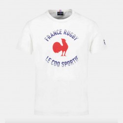 T-shirt blanc France Rugby 2023 / le Coq Sportif