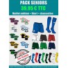 Pack Rugby Senior con Camiseta - Pantalón - Medias