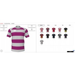 Customised rugby jersey / Canterbury