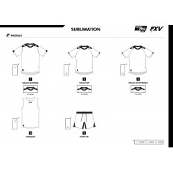 Camisetas sublimadas rugby / ForceXV