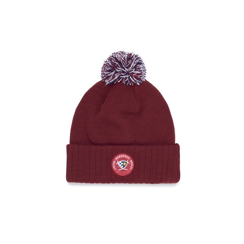 Official pompom beanie Union Bordeaux Rugby Kappa