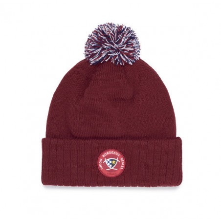 Official pompom beanie Union Bordeaux Rugby Kappa