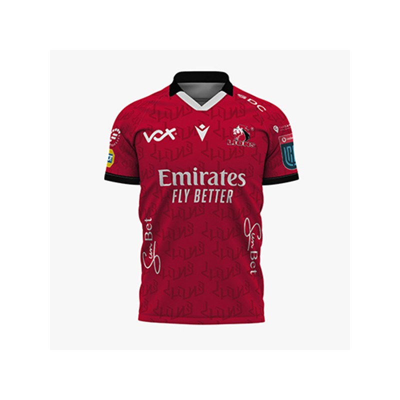 Maillot rugby domicile Lions 2024  Macron