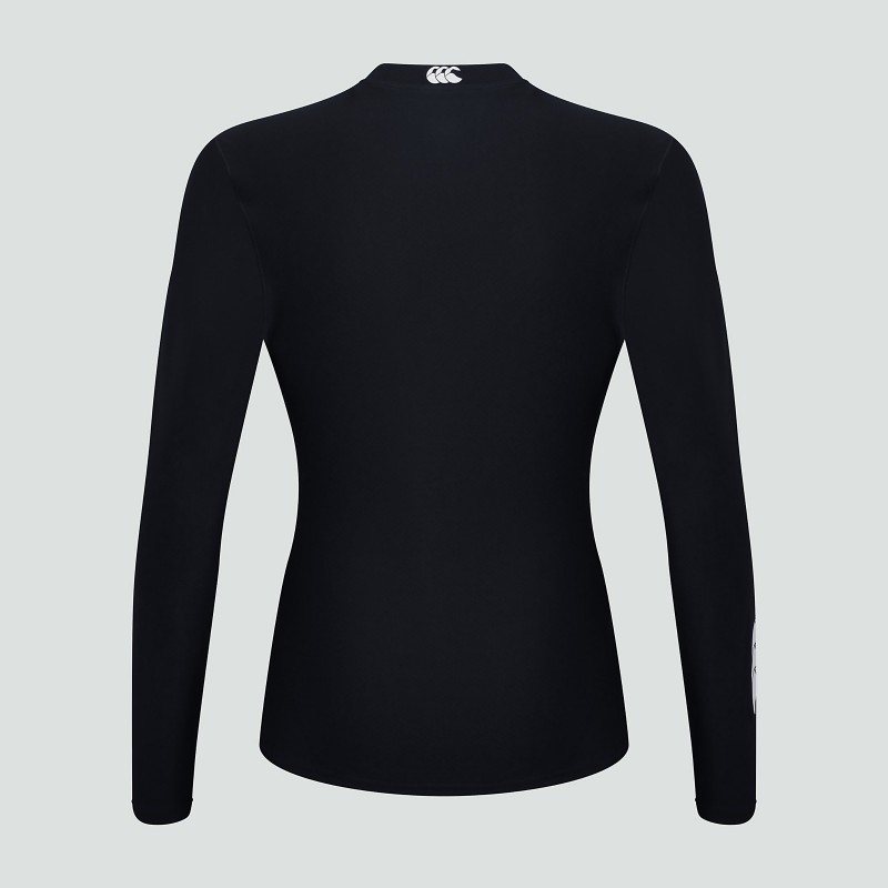 Camiseta Interior Térmica Negra-Mujer - Textiles Gomera