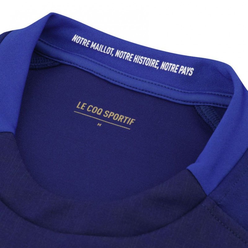 Camiseta Francia azul 2024 para niños   Le Coq Sportif