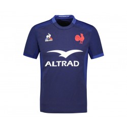 France Rugby 2024 Kids Home Rugby Shirt / Le Coq Sportif