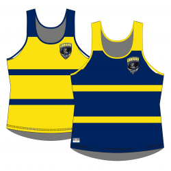 Reversible sublimated rugby bibs