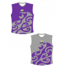 Reversible sublimated rugby bibs